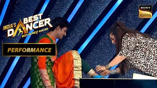 India's Best Dancer S3 | Geeta Maa ने लगाया Act के बाद Shivanshu के पैर पर काला टीका | Performance