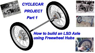 How to build a Cyclekart LSD Chain Drive Axle