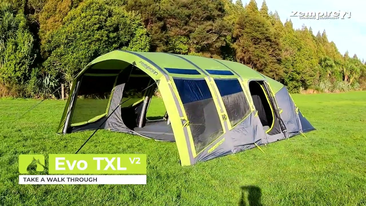 Preview of Zempire Evo TXL V2 Air Tent Video
