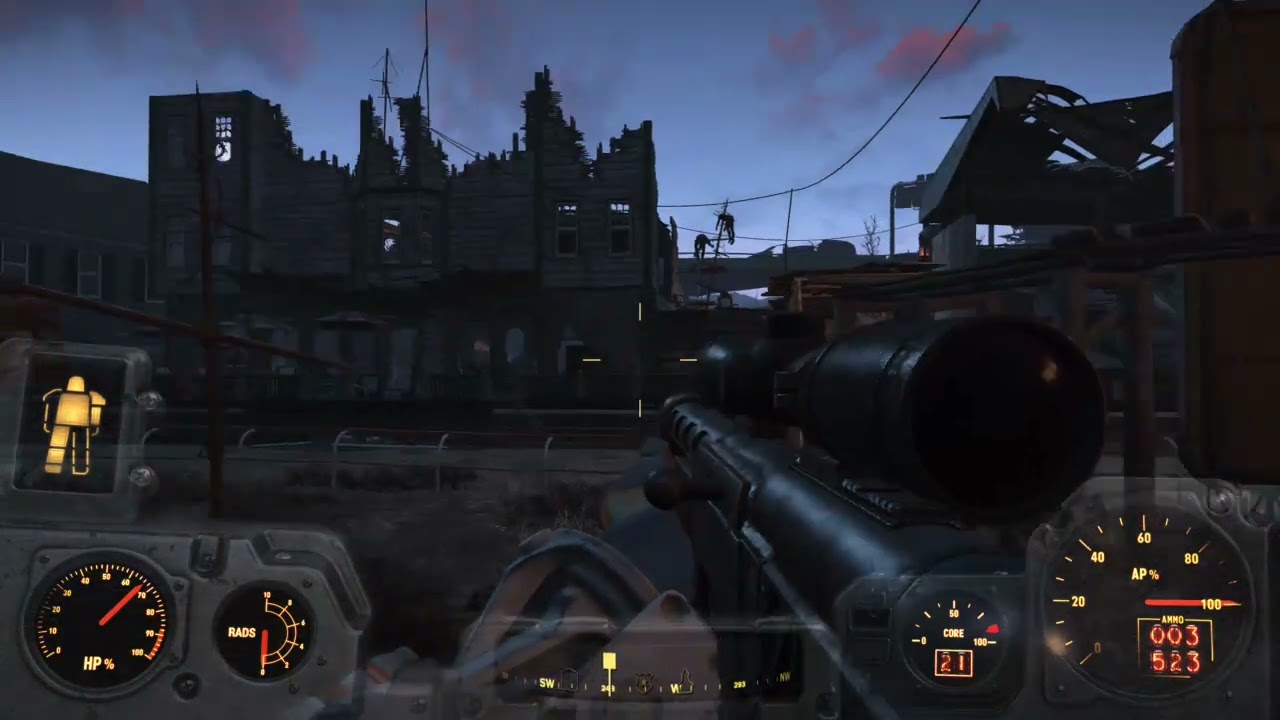 FALLOUT 4 Commonwealth Easy City Downs Killed Eager Ernie 31.10.22