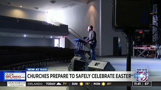 Churches prepare to safely celebrate Easter