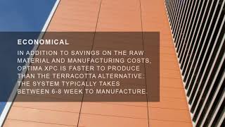 Four reasons to Choose Optima XPC Extruded Rainscreen Cladding Plank System
