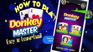 How To Play Donkey Master Easy to Learn Tamil screenshot 5