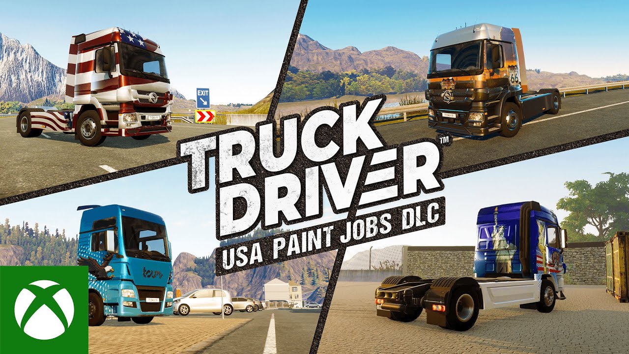Truck Driver USA Paint Jobs DLC Trailer YouTube