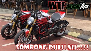 MOTOVLOGGER KOK SOMBONG..!!! (Duo MONSTER 1200s)