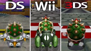 Airship Fortress Evolution - Mario Kart DS vs. Mario Kart Wii vs. Mario Kart 7