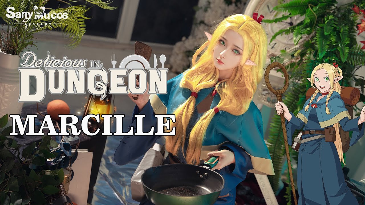 【SanyMuCos】Delicious In Dungeon Marcille Donato Cosplay Costume Premium Edition Detail Show
