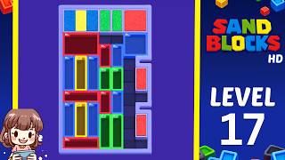 Sand Blocks Level 17 Solution Walkthrough