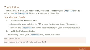 Mastering .htaccess: Redirecting Multiple URLs for Your WordPress Site