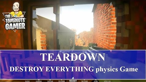 Teardown | Next Gen Voxel-Based DESTROY EVERYTHING physics Game