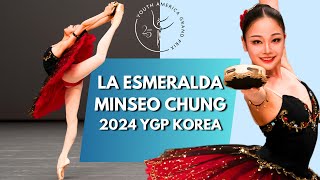Prix de Lausanne 2024 Candidate and YGP 2024 Korea 2nd Place Winner  Minseo Chung  La Esmeralda