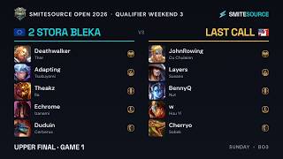 2 Stora Bleka vs Last Call | SMITE 2 Full Match | Q3 Upper Final G1 screenshot 5