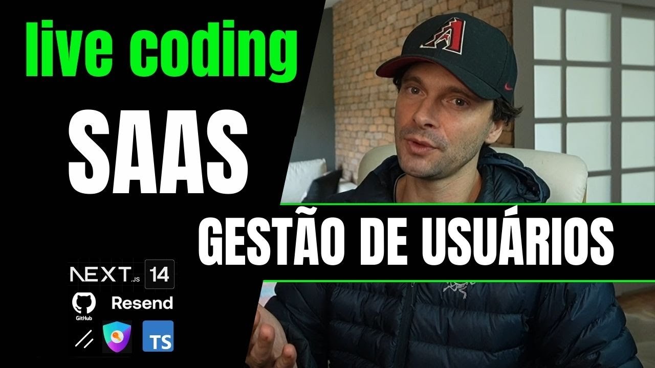 NEXTJS | SAAS - LIVE CODING | GESTÃO DE USUÁRIOS - YouTube
