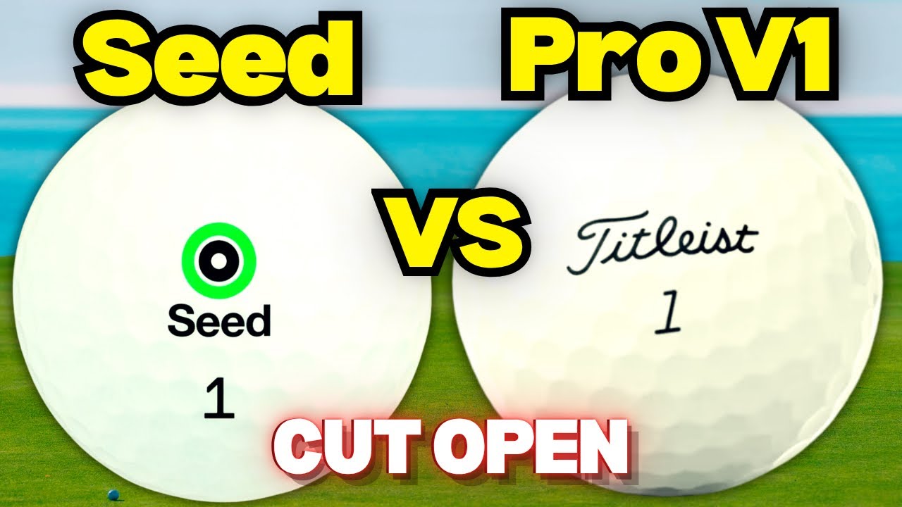 Seed SD-01 vs Pro V1 - We Cut Them Open
