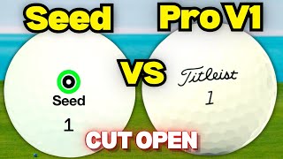 Seed SD-01 vs Pro V1 - We Cut Them Open 