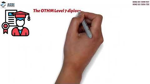 OTHM Level 7 Diploma in Human Resource Management Registration Open Asad Hussain Asdi