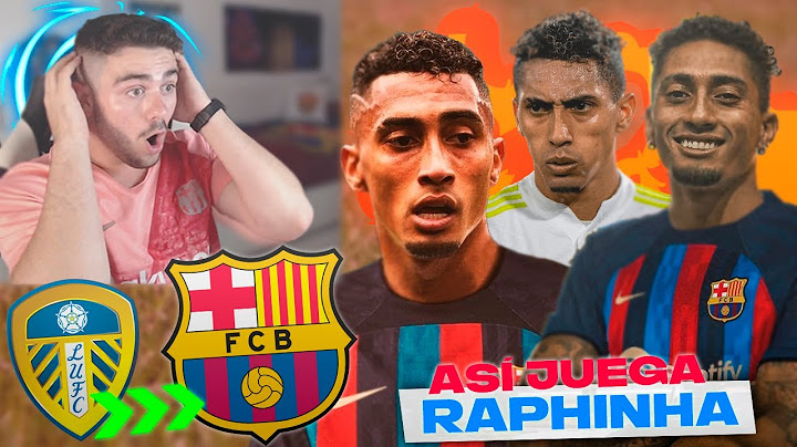 REACCIONANDO a RAPHINHA NUEVO FICHAJE del BARÇA ¿es bueno?