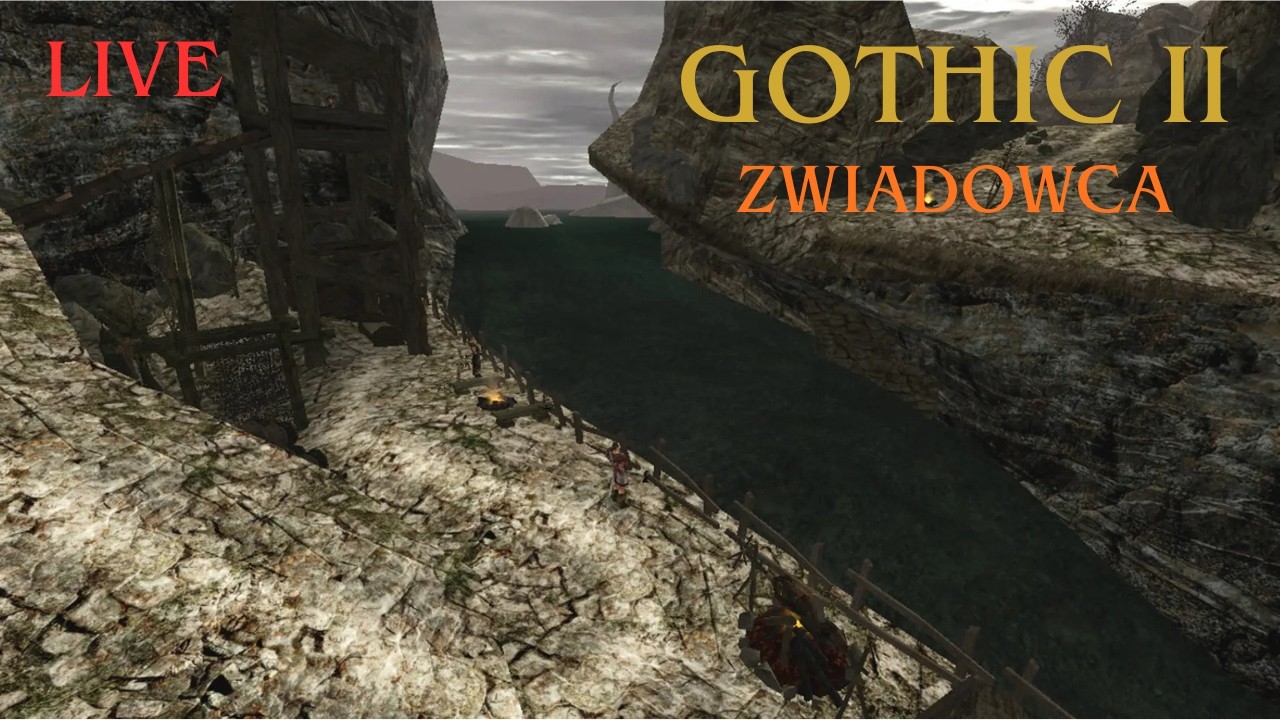 GOTHIC 2 - ZWIADOWCA 🟢SKARB NA SZCZYCIE WULKANU 🔴NA ŻYWO #6