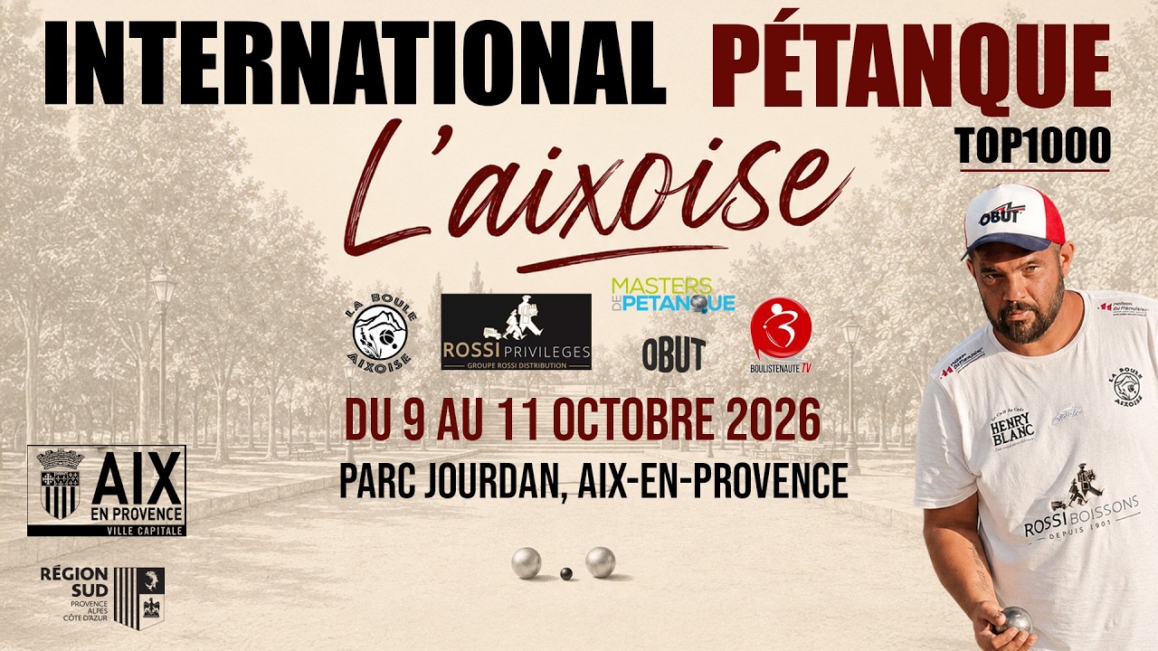 Miniature : National d’Aix-en-Provence 2026 : Les cadors du TOP1000 en direct | Pétanque de haut niveau