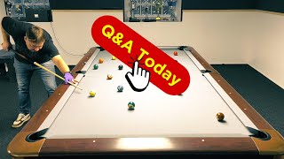 Chalk Talk Vol. 1 🗣️ Shooting Pool &amp; Answering YOUR Questions!