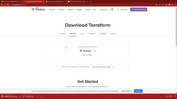 Terraform   section 2   2 1 Terraform aws cli installation windows