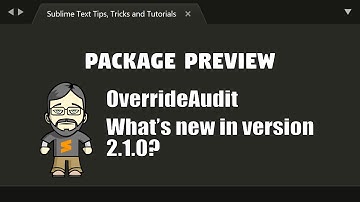 [PP04] OverrideAudit - New in version 2.1