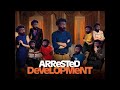 Arrested Development credits but they've been Bonfire'd