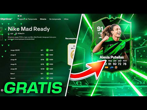 🚨¡TRUCO!🚨CONSIGUE los OBJETIVOS NIKE MAD READY sin la EDICIÓN ULTIMATE!!😱 (SOBRE 5 +84 EA FC 24)