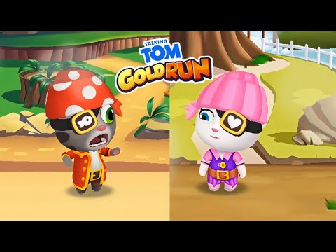 🏃‍♂️💰 Talking Tom Gold Run – Captain Tom vs Pirate Angela! ⚓🐱🏴‍☠️ Funny New Update!