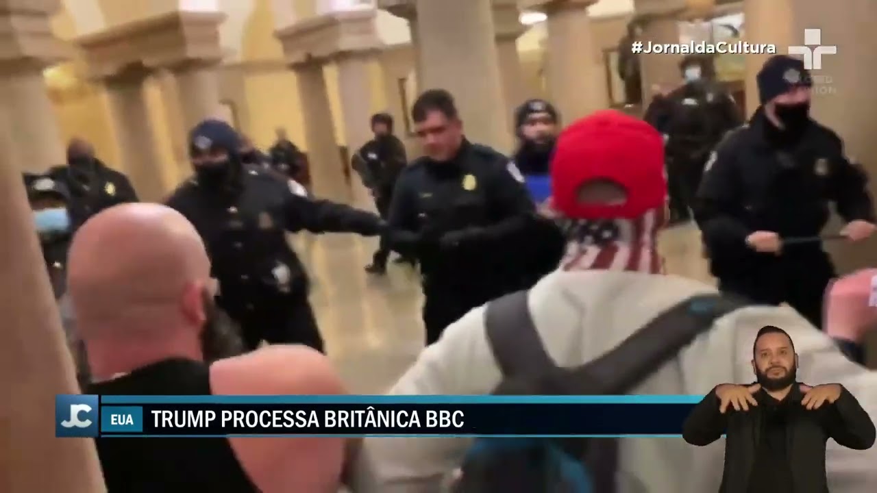 Trump move processo bilionário contra BBC alegando edição enganosa em conteúdo jornalístico