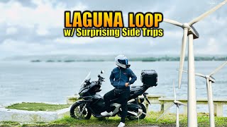 Laguna Loop Ride | Lake Caliraya | Cavinti Bumbungan Falls | Pililla Windmill | Honda AV 160