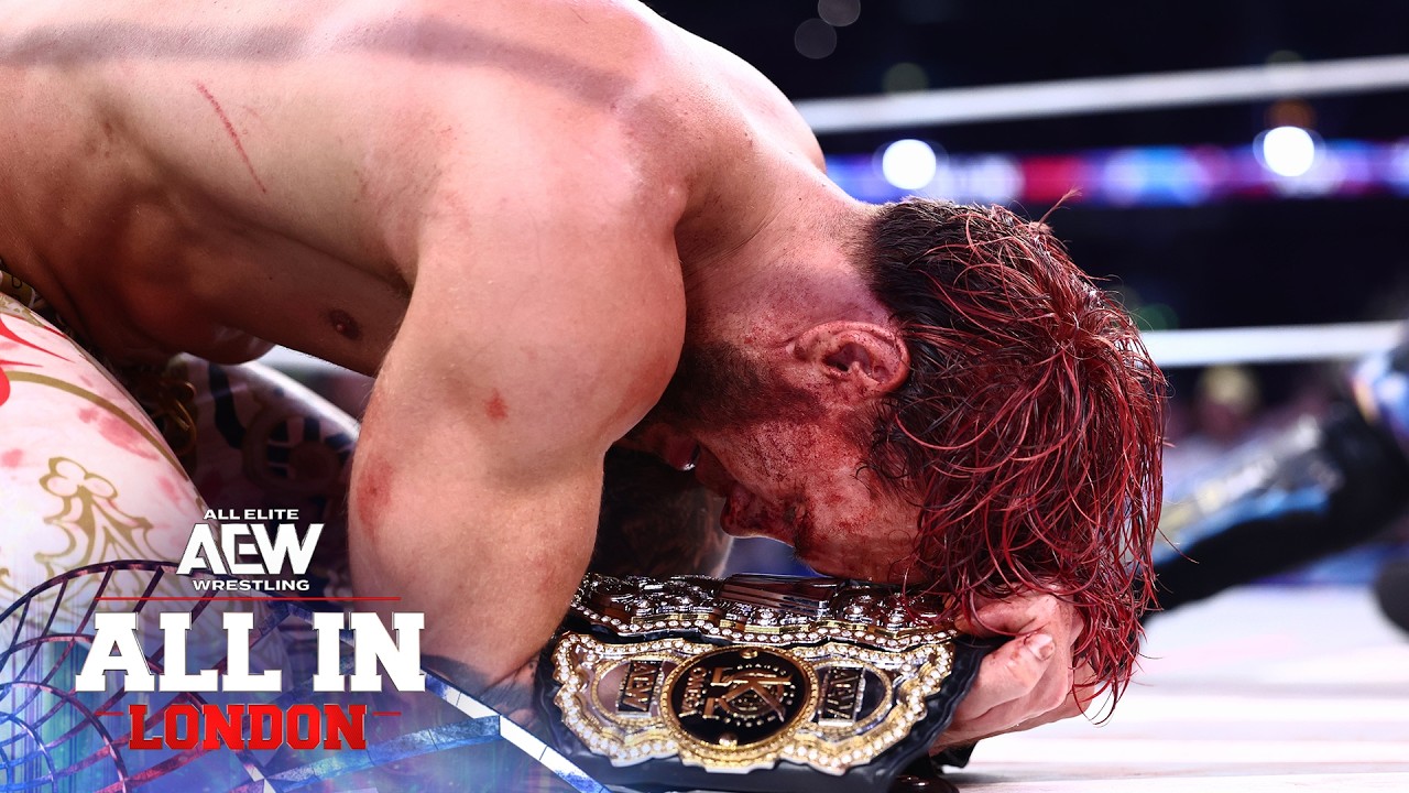Will Ospreay wins AEW World Championship! | AEW All In: London