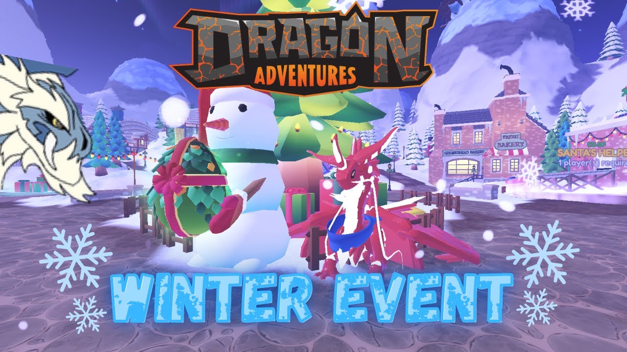 The Winter Wonderland Has Been Released Roblox Dragon Adventures 