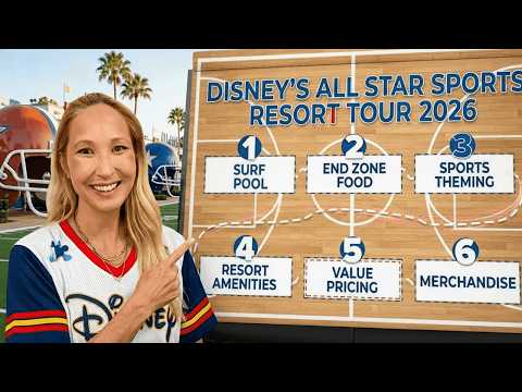 Thumbnail for Disney's All Star Sports Resort | Full Resort Tour and Overview