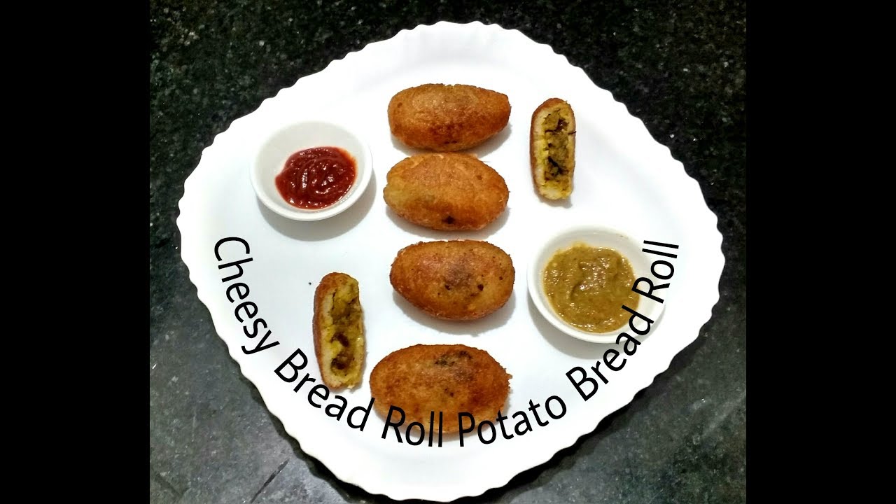 Cheese Bread Roll/Bread Potato RollPotato Stuffed Bread RollQuick and