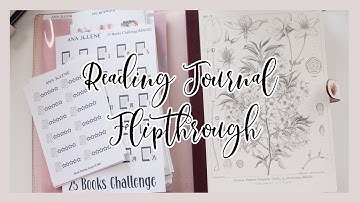 2026 Reading Journal Setup | Hobonichi A5|  Ana Jolene