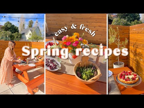 Light & Fresh Spring Recipe Ideas! easy gluten free, nourishing recipes!