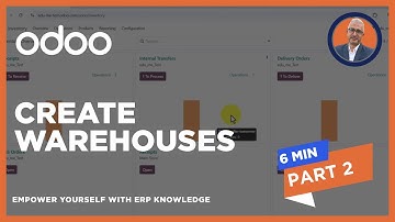 Create Warehouses at Odoo 18 - إنشاء أكثر من مخزن على أودو 18