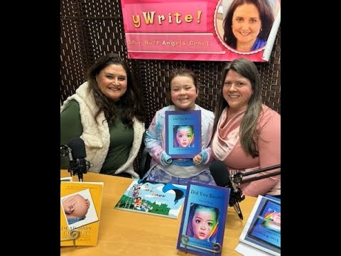 Seven year-old Norah Desy writes book with AI's illustration on @yWrite w/Host Angela Grout E50