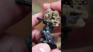 Clan Wolf Beta Galaxy Gargoyle Prime painted by 1N51 of CamoSpecs | #battletech #miniaturepainting