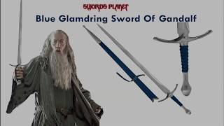 Glamdring Sword Blue Gandalfs Sword Swords Planet