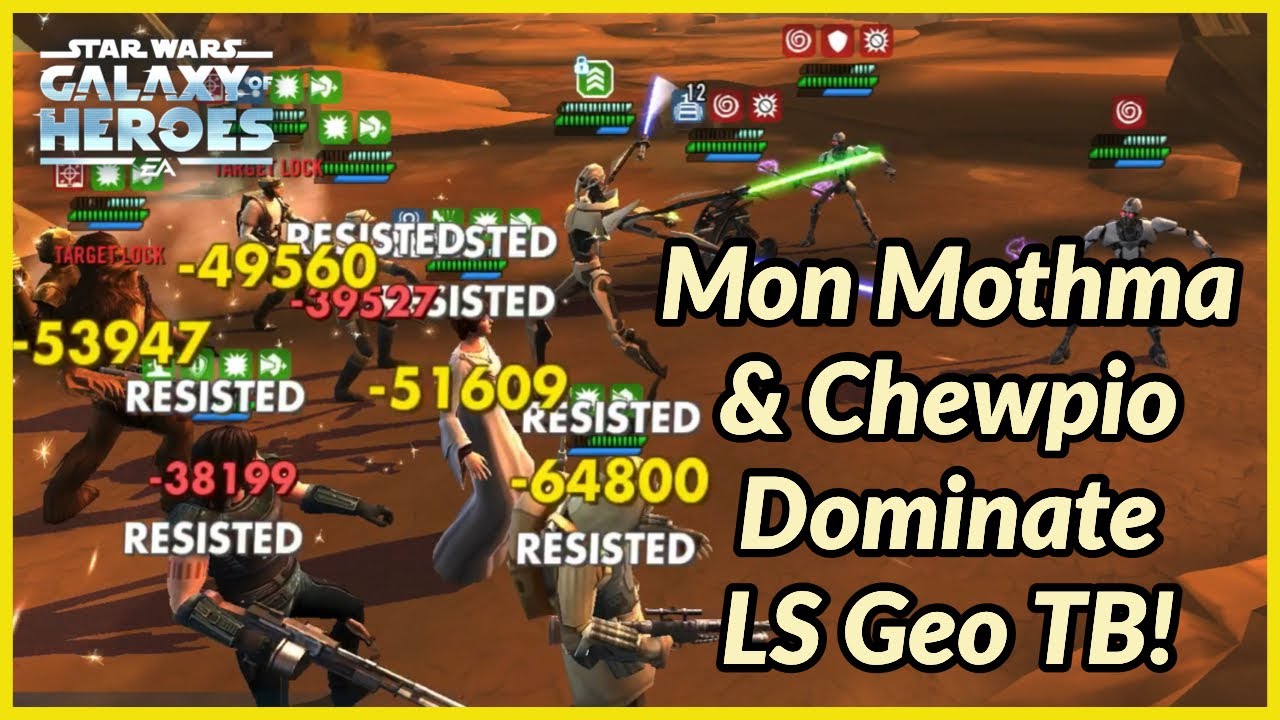 Light Side Geonosis Territory Battle P2 4/4 Chewpio + Mon Mothma with