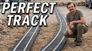 How to Lay Track for YOUR Backyard Railroad!