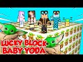 LUCKY BLOCK GIGANTI DI BABY YODA SU MINECRAFT!!!