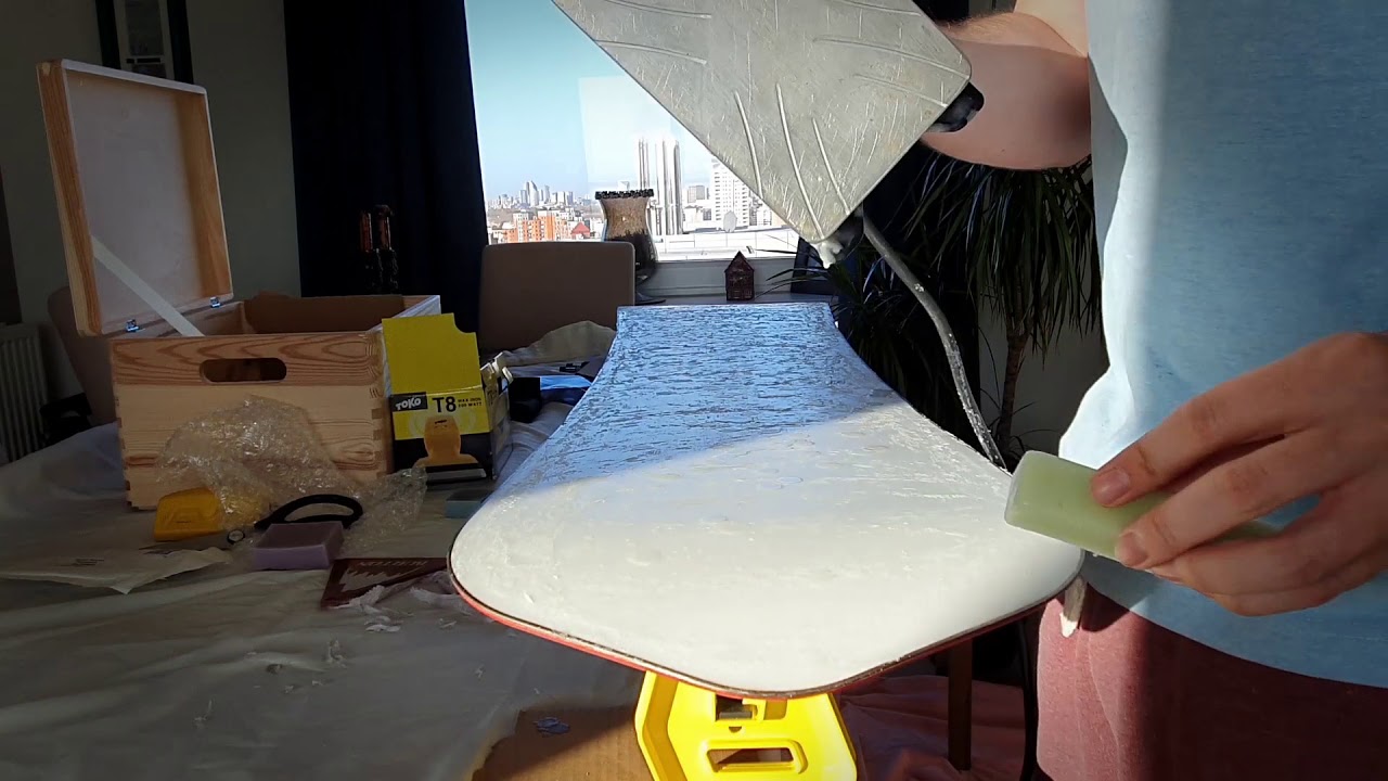 Snowboard Waxing YouTube