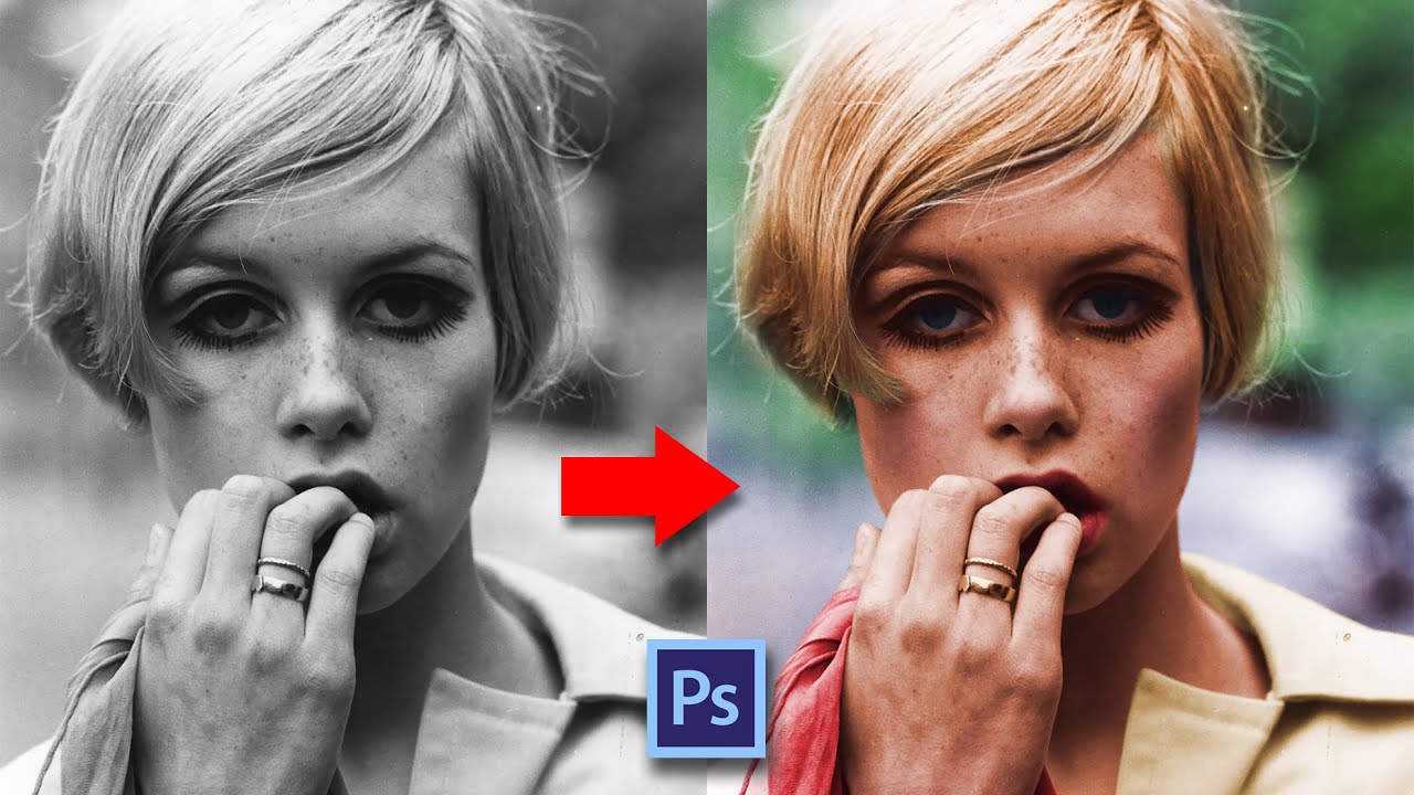 Black and white to color Tutorial 2020 by ds_works