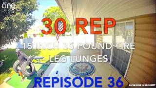 2 Minute Compound Lower Body Tire Workout #jmjtheselftrainer