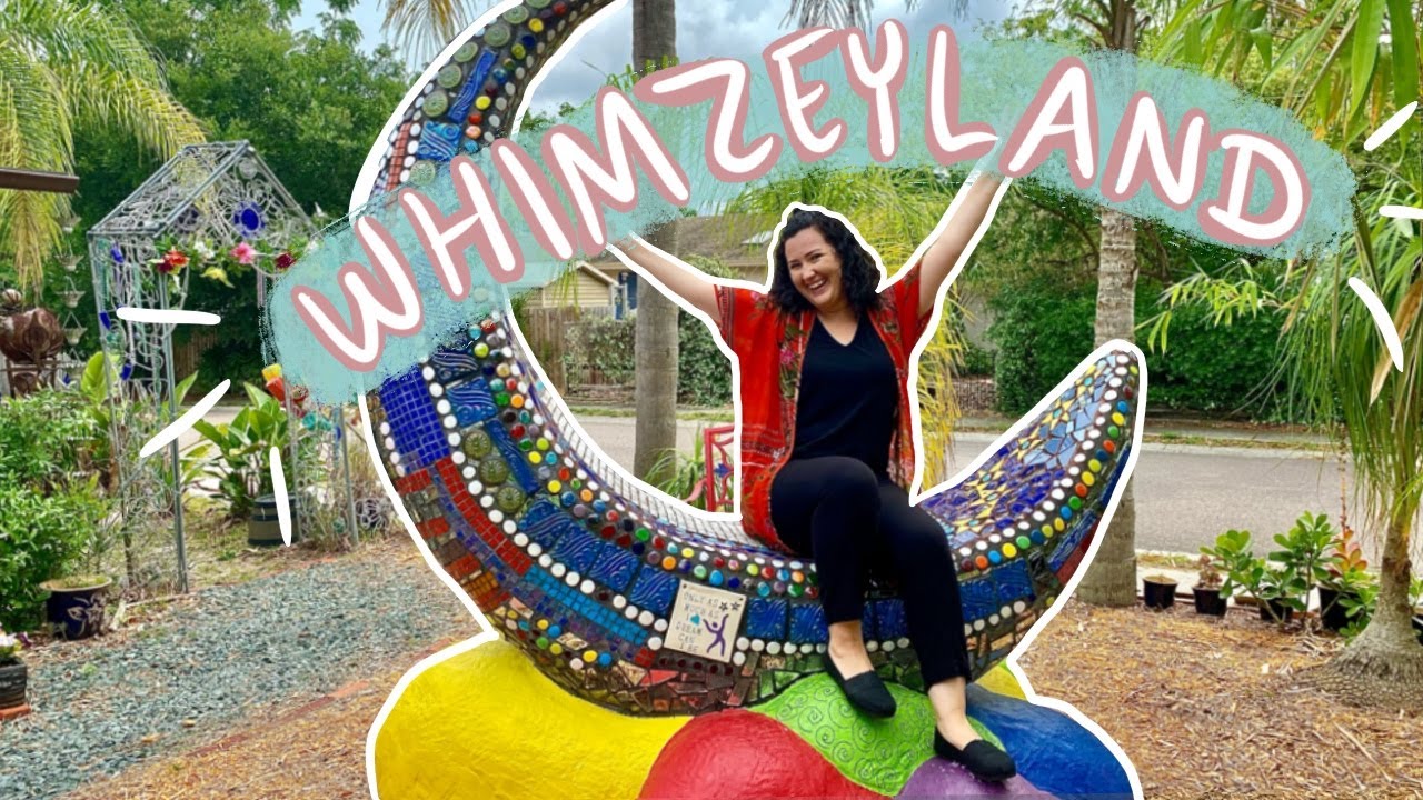 ARTSIEST HOUSE EVER! Tour of Whimzeyland + Safety Harbor Art & Music