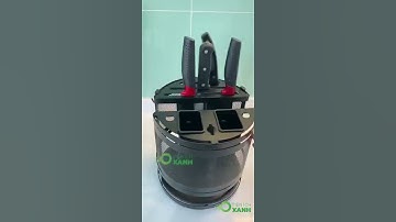 Kệ dao thớt xoay tròn