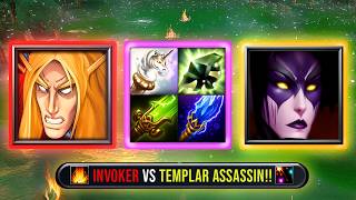 INVOKER vs TEMPLAR ASSASSIN | THE BEST REFRESHER COMBOS!! INSANE GAME